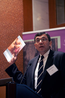 Professor Zulfiqar Bhutta of Aga Khan University - Photo credit Adam Stoltman